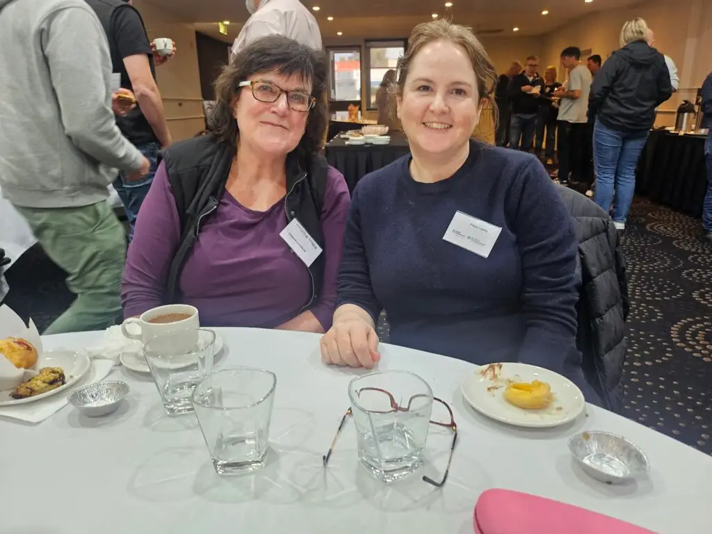 Kristine (left) and Fiona (right)