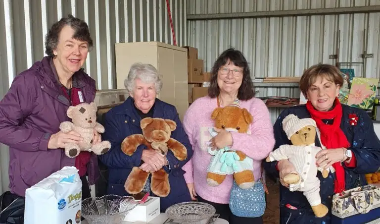 Mirella (second from the right) and some of her fellow members from the Fight Parkinson’s Kyabram Peer Support Group